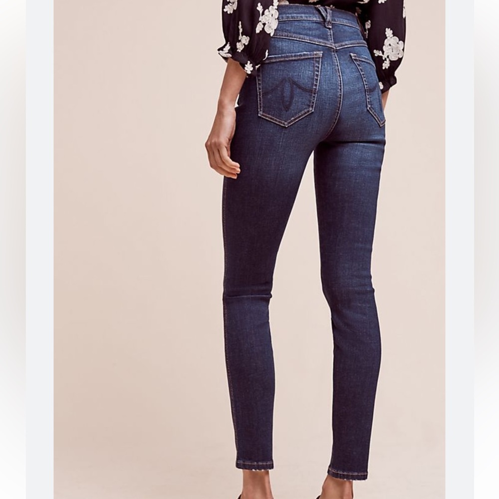 Level 99 Anthropologie Jane High Rise Skinny Jeans